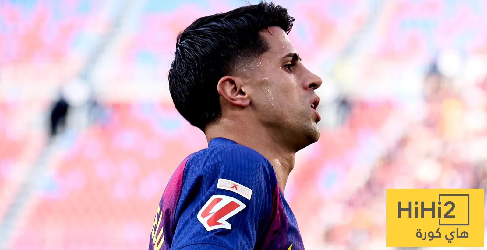 كانسيلو يرفع أسهمه في برشلونة