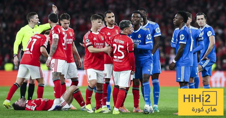 هدافي بنفيكا في دوري الأبطال قبل مواجهة ريال مدريد