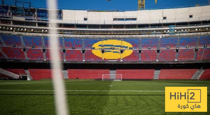 صور.. الكامب نو في أتم الجاهزية للقاء برشلونة و فياريال