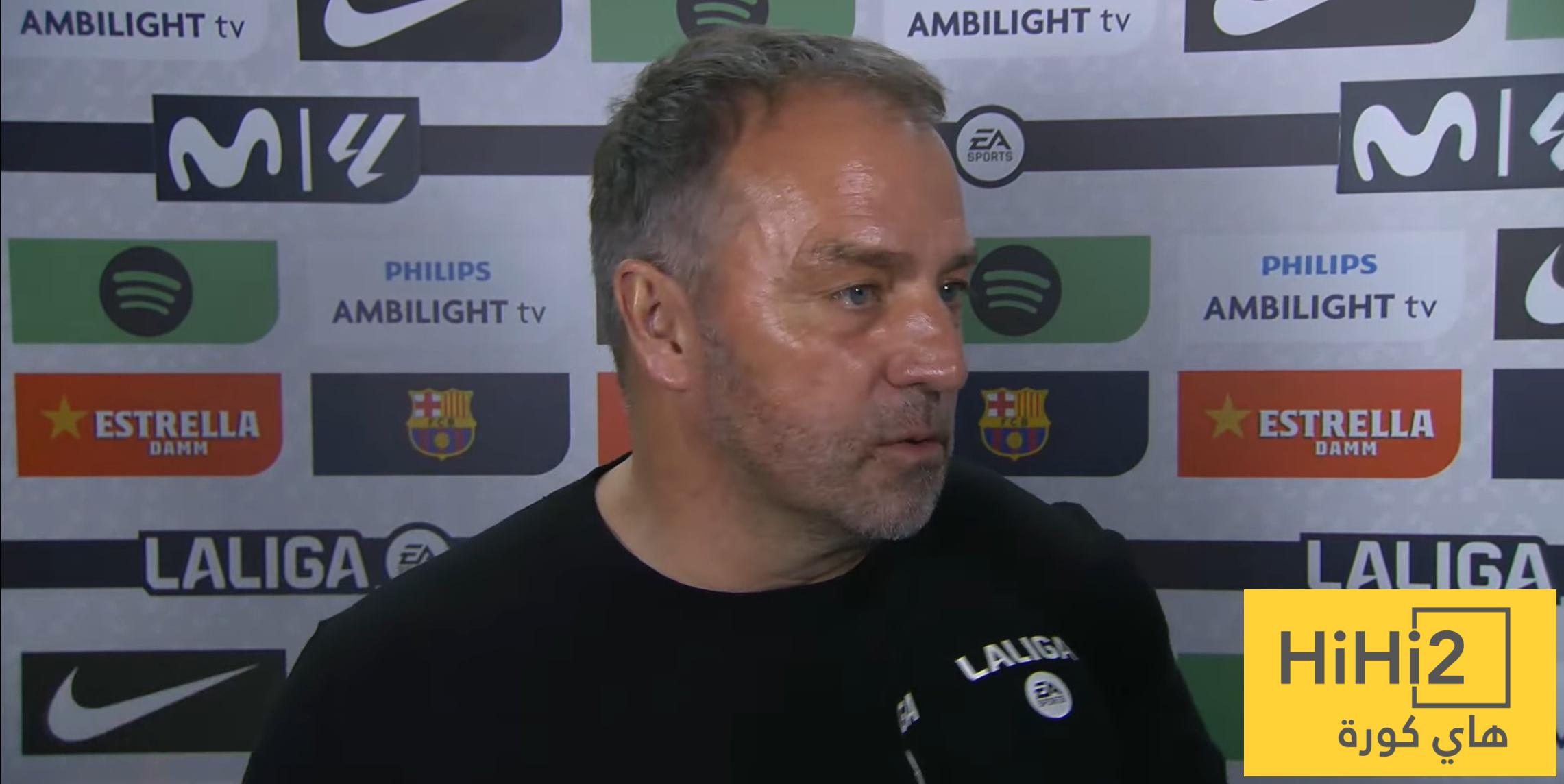 فليك يعلق على وصوله إلى 100 مع برشلونة