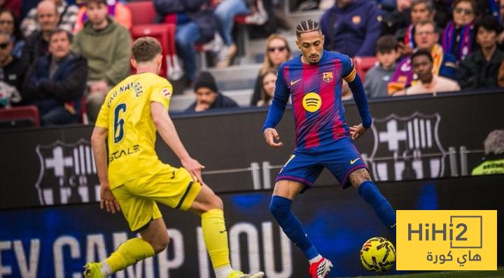 إحصائيات مباراة برشلونة و فياريال