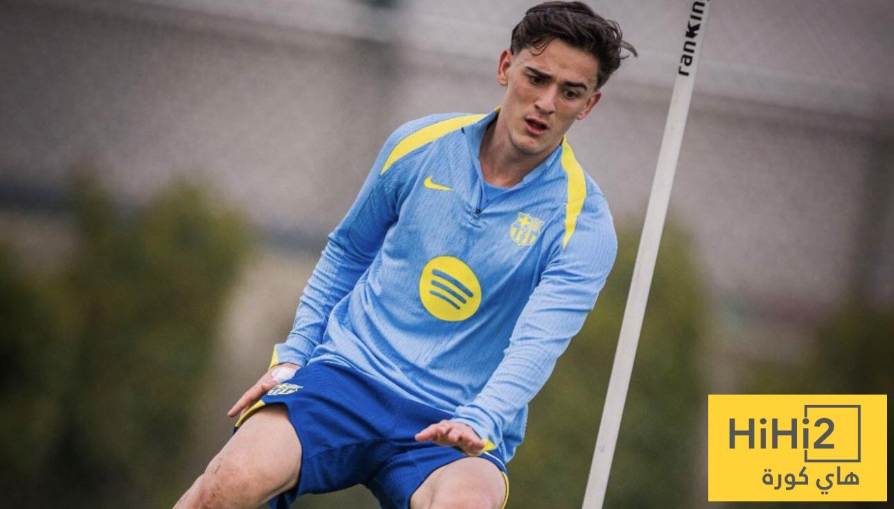 غافي يستعد للعودة بكل حماس