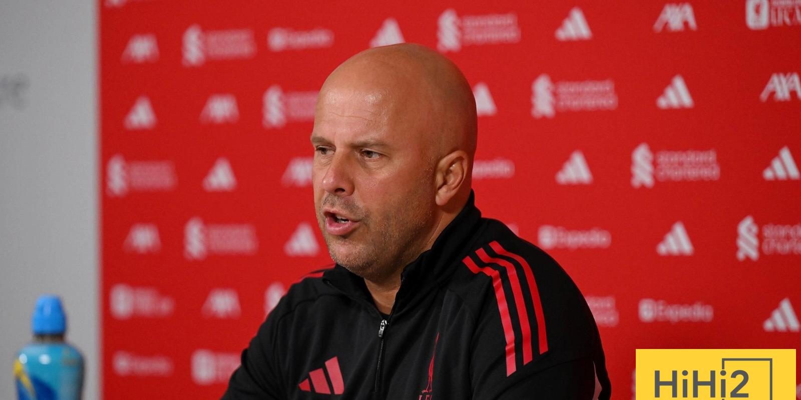 سلوت: الأمور سارت ضدنا هذا الموسم