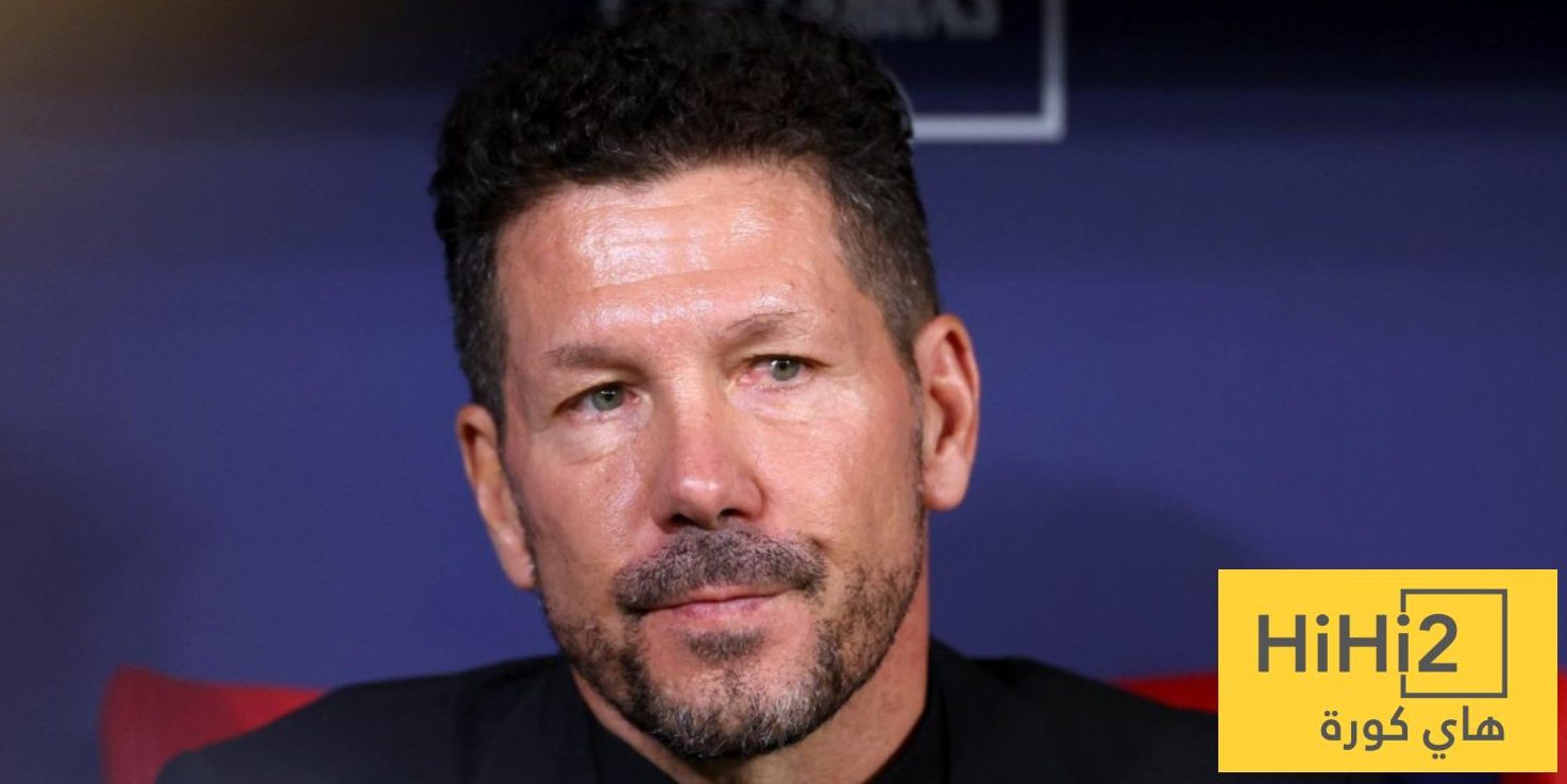 الرسم التكتيكي لتشكيلة اتلتيكو مدريد ضد برشلونة