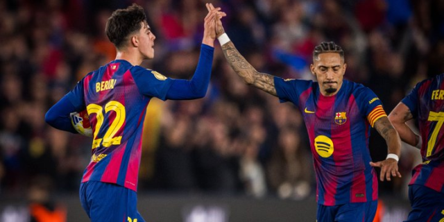 رغم الفوز بثلاثية.. رسميا برشلونة يودع كاس ملك اسبانيا على يد اتلتيكو