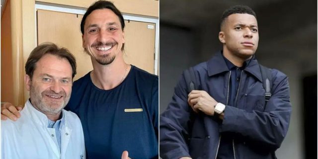 مبابي يلجأ إلى طبيب إبراهيموفيتش