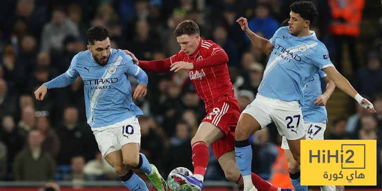 ترتيب الدوري الانجليزي بعد تعادل السيتي امام نوتنغهام