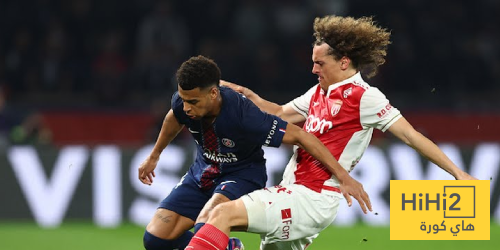 إحصائيات الشوط الأول لمباراة باريس سان جيرمان وموناكو