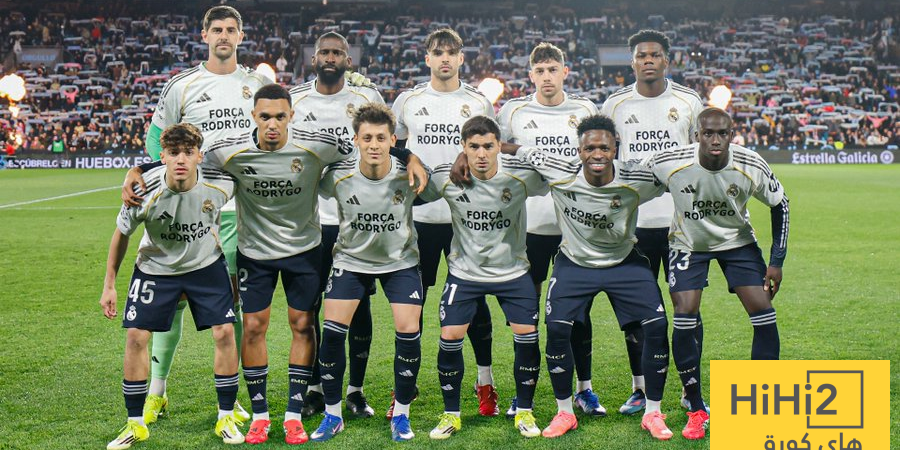 تقييم لاعبي ريال مدريد امام سيلتا فيغو