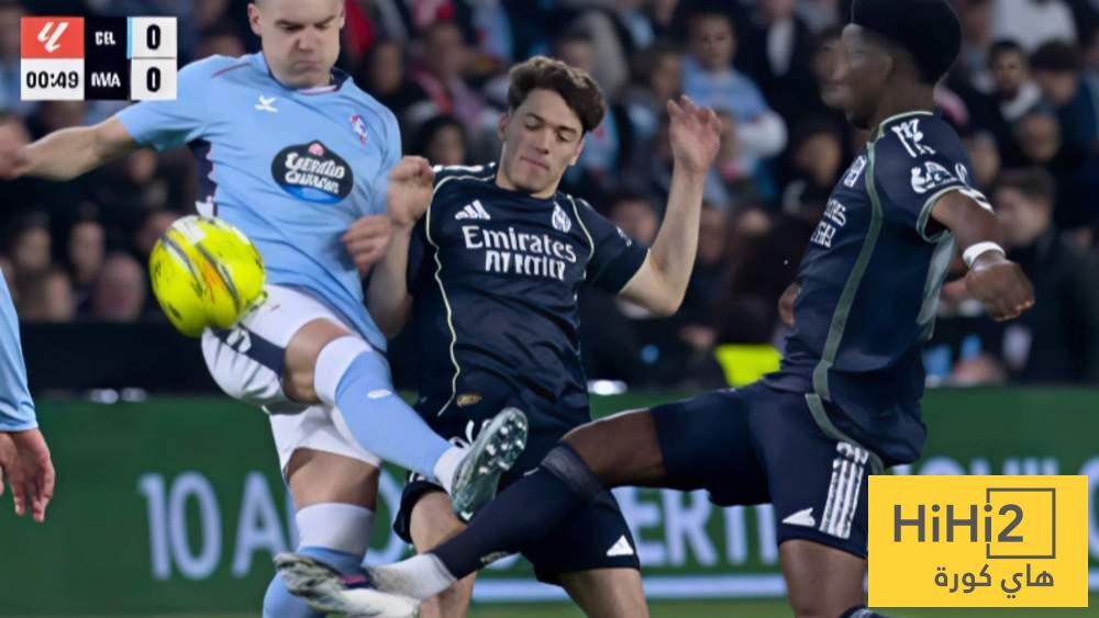 صورة – فضيحة تحكيمية في مباراة ريال مدريد وسيلتا فيغو