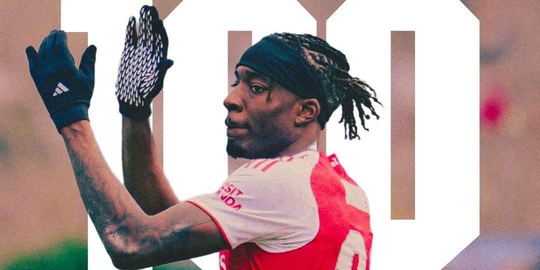 أرسنال يصل إلى 100 هدف هذا الموسم