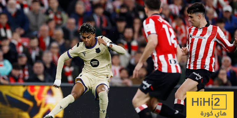 شوط سلبي بين برشلونة و بلباو في الدوري الاسباني