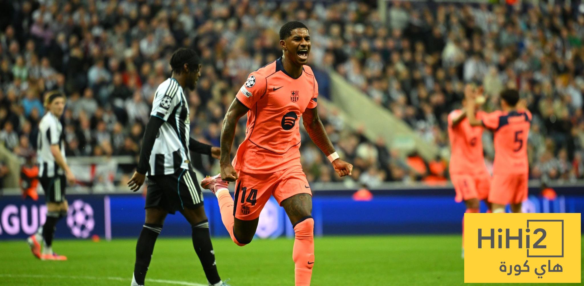 موقف راشفورد من المشاركة أساسيًا أمام نيوكاسل