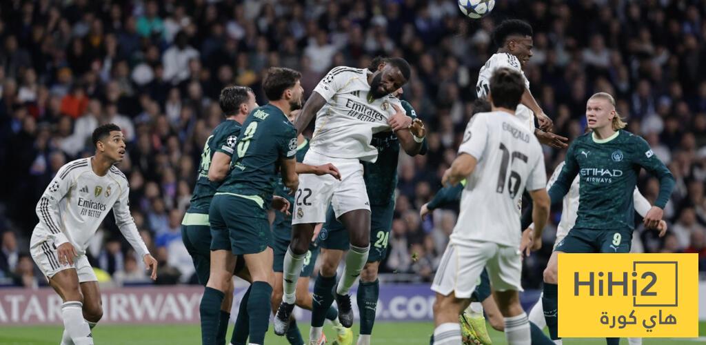 نتائج آخر خمس مباريات بين ريال مدريد ومانشستر سيتي نتائج آخر خمس مباريات بين ريال مدريد ومانشستر سيتي