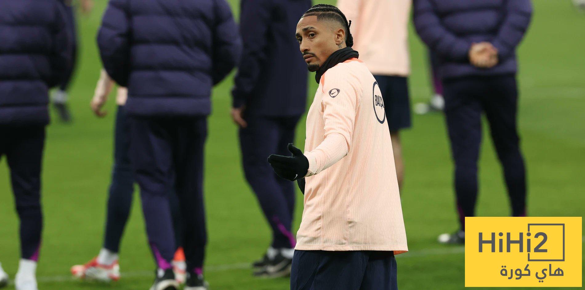 رافينيا بعيد عن مستواه وهناك مشكلة في هذا المركز