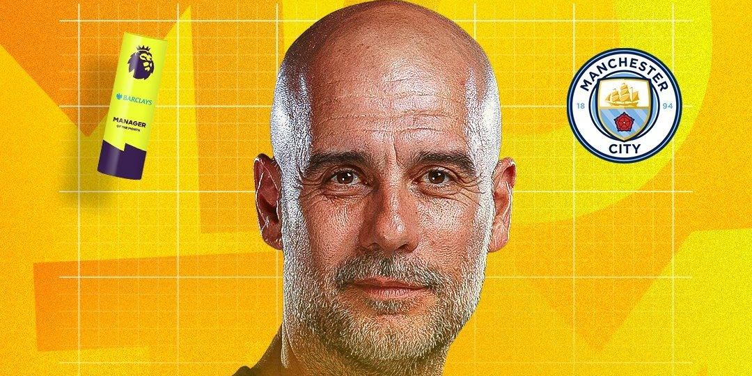 لأول مرة منذ 4 سنوات.. غوارديولا مدرب الشهر في البريميرليغ!