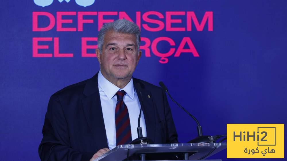 لابورتا يرد على فونت: انتقاداته غير مفهومة والهجوم على رجالي مرفوض