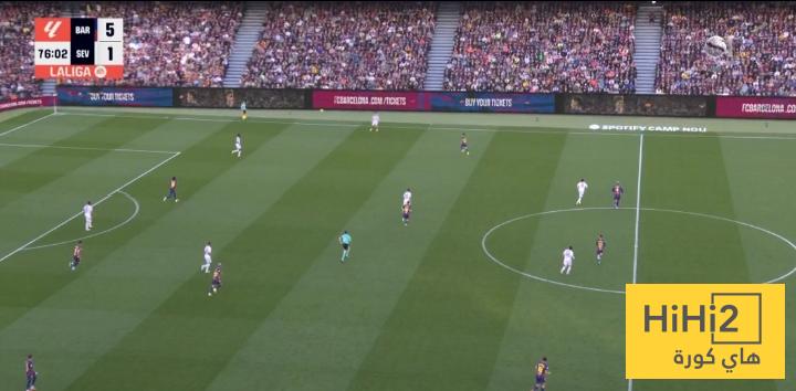 عدد الحضور الجماهيري في الكامب نو