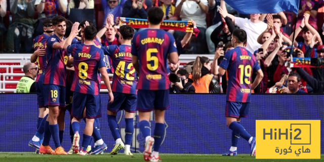 برشلونة بالعلامة الكاملة على ارضه