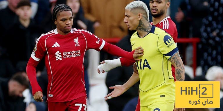 ترتيب الدوري الانجليزي بعد نهاية لقاء ليفربول و توتنهام