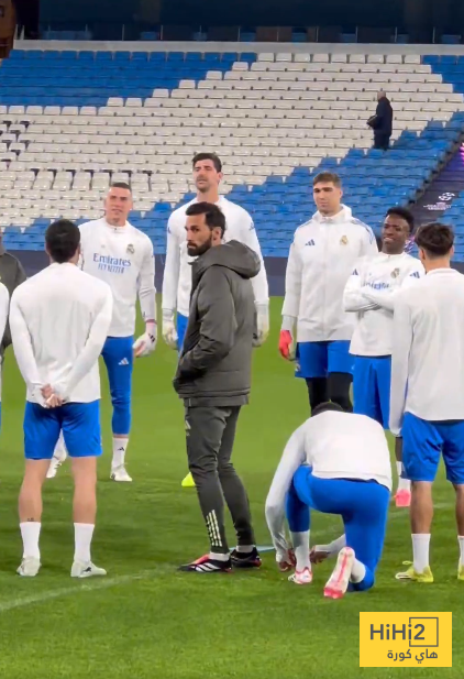 صور.. اربيلوا يرفض بدء التدريبات بدون مبابي 11