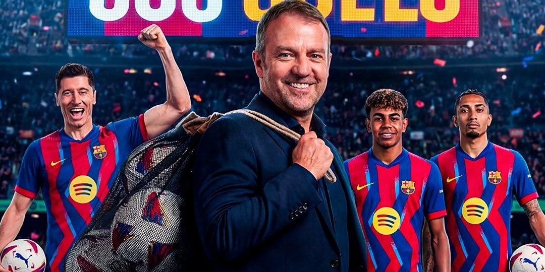 برشلونة فليك يتجاوز سقف ال300 هدف