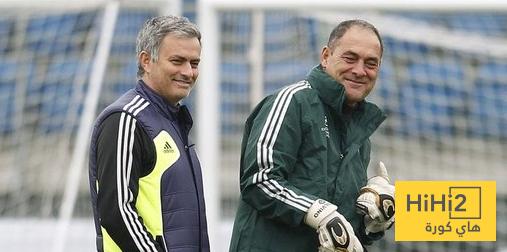 موقف جميل من مورينيو تجاه مدرب الحراس السابق لريال مدريد
