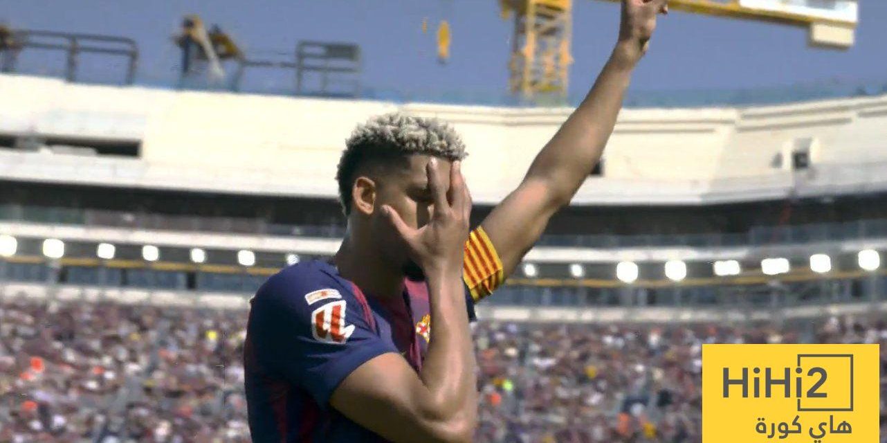 أراوخو يسجل هدف برشلونة الأول في شباك فاليكانو