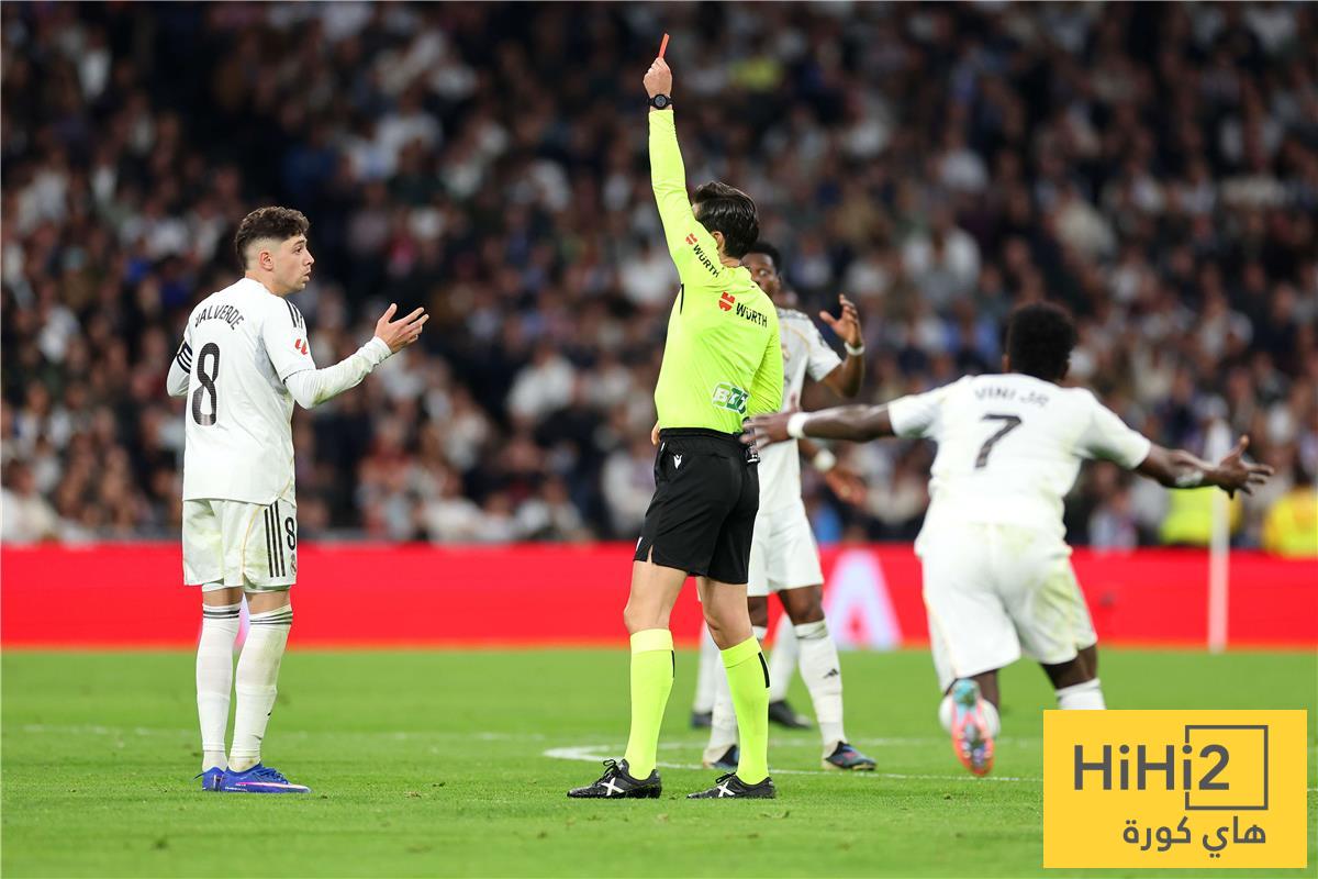 ريال مدريد يستأنف طرد فالفيردي رغم تأييد الحكام!
