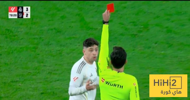 لهذا السبب عاقبت لجنة الانضباط فالفيردي بالإيقاف لمباراة واحد بدل من مباراتين لهذا السبب عاقبت لجنة الانضباط فالفيردي بالإيقاف لمباراة واحد بدل من مباراتين