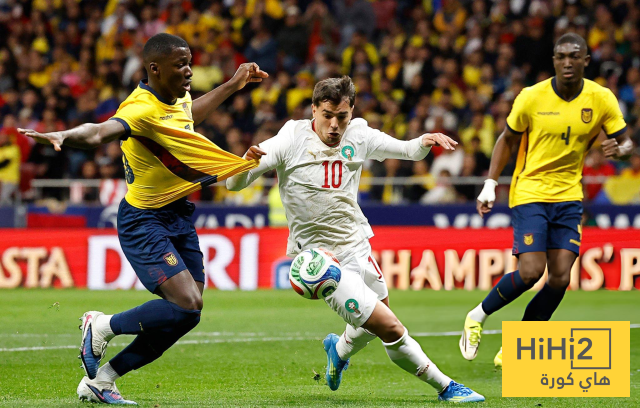 تقييم لاعبي المغرب امام الاكوادور في الشوط الاول 1