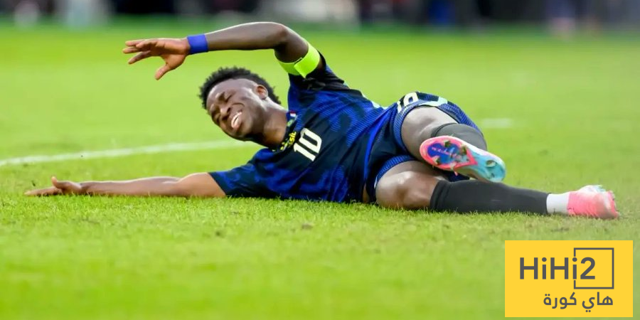 ريال مدريد لم يتلقى أي تقرير عن حالة فينيسيوس