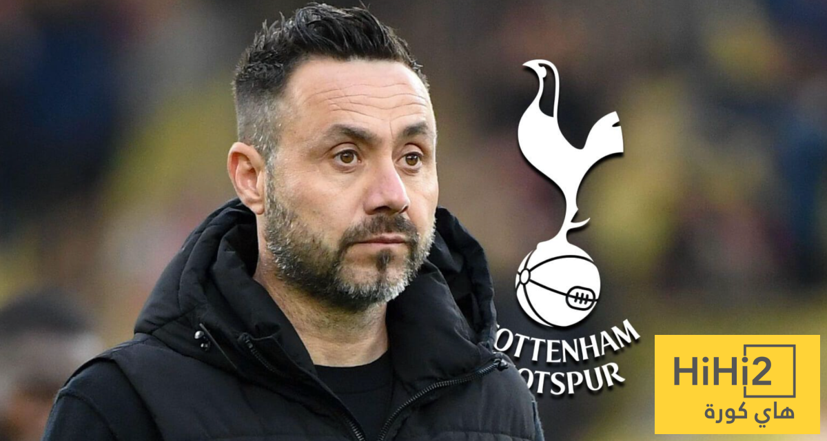 توتنهام يسابق الزمن للتعاقد مع دي زيربي