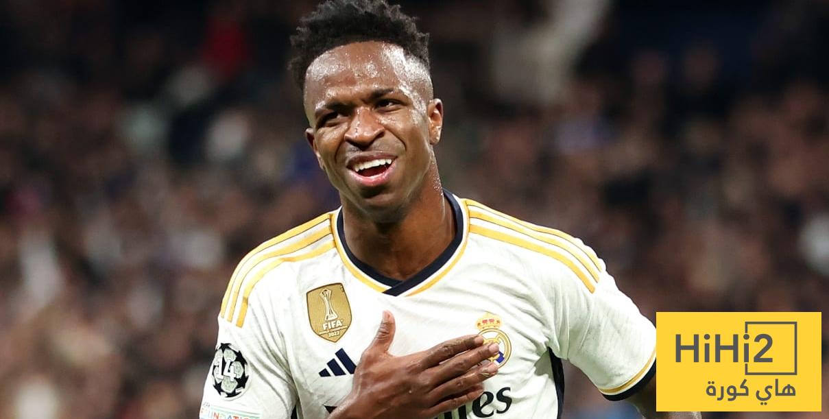 فينسيوس ينفرد برقم قياسي في الليغا