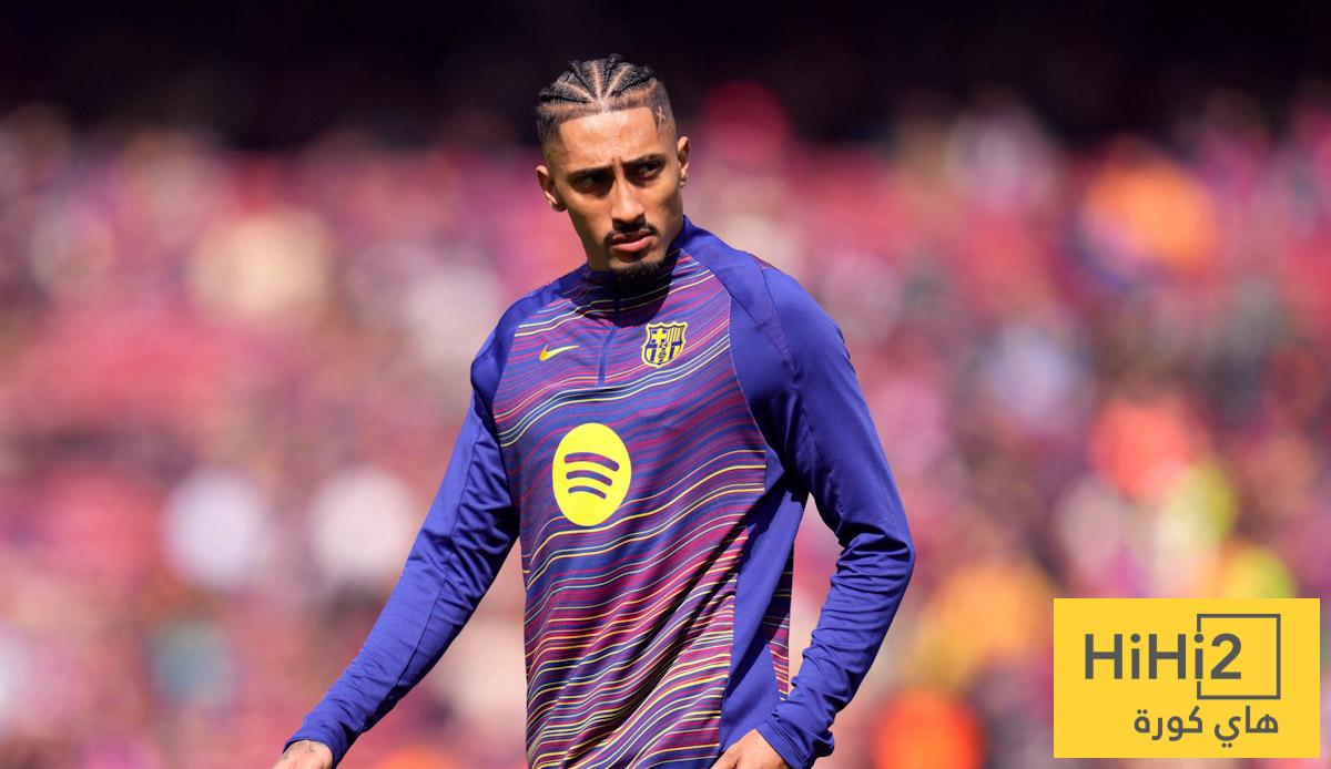 طلب رافينيا من برشلونة للتعافي نفسيًا