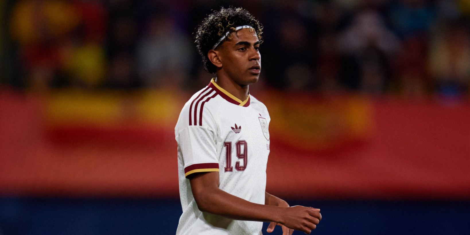 ارقام لامين يامال امام مصر في الشوط الاول