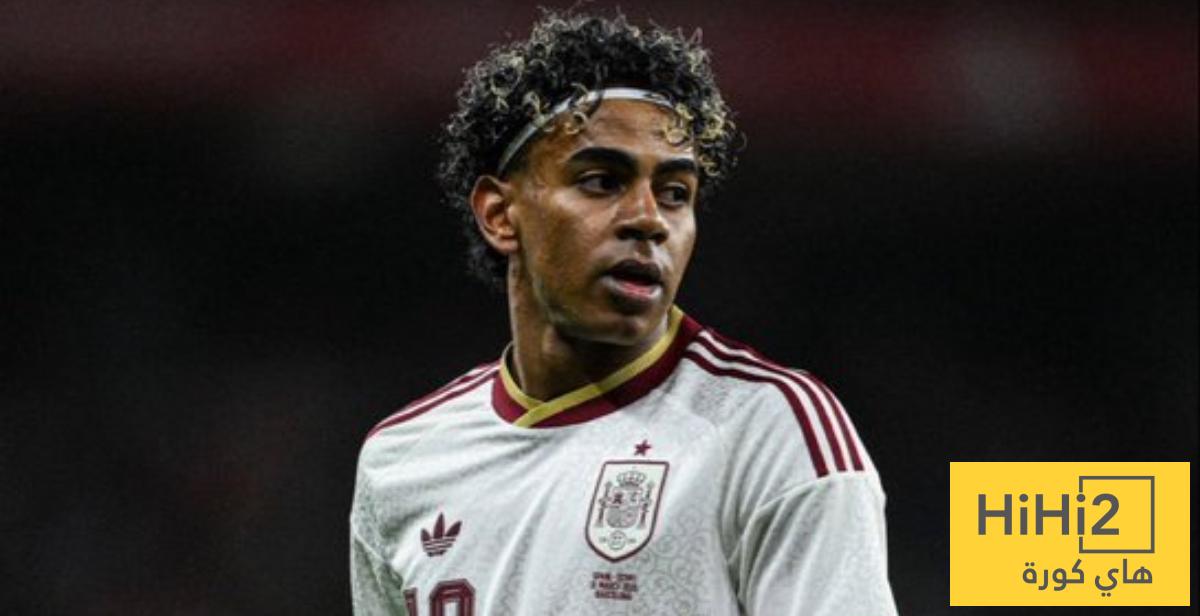 رد فعل لامين على الهتافات العنصرية من جماهير اسبانيا في مباراة مصر