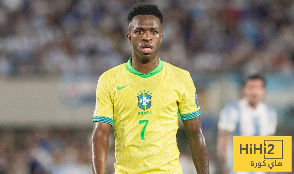 فينيسيوس يغادر المباراة وجاهز لريال مدريد