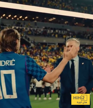 صور : أنشيلوتي يمازح مودريتش .. ماذا قال مدرب البرازيل ؟ 3