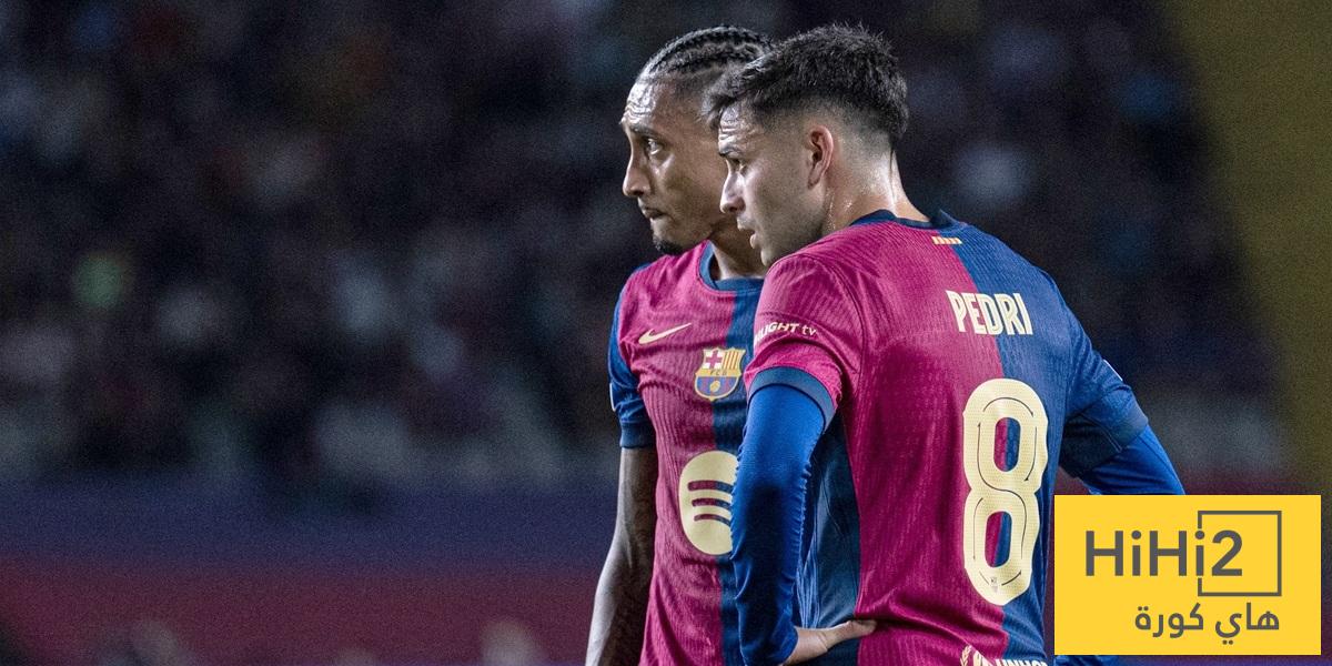 بين الموسمين الماضي والحالي … تحول كبير لرافينيا وبيدري