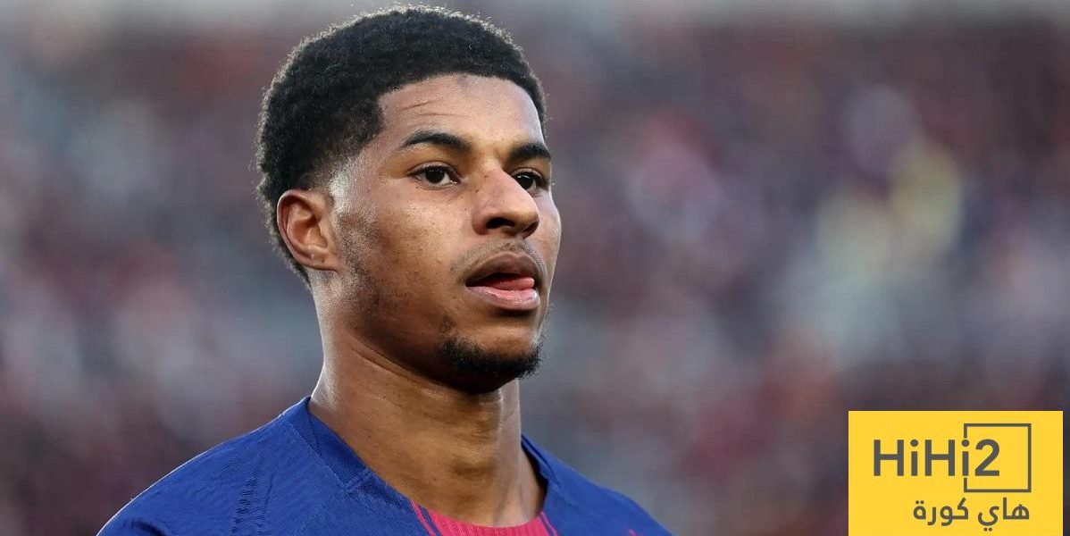 إصابة رافينيا تحدد مصير راشفورد مع برشلونة