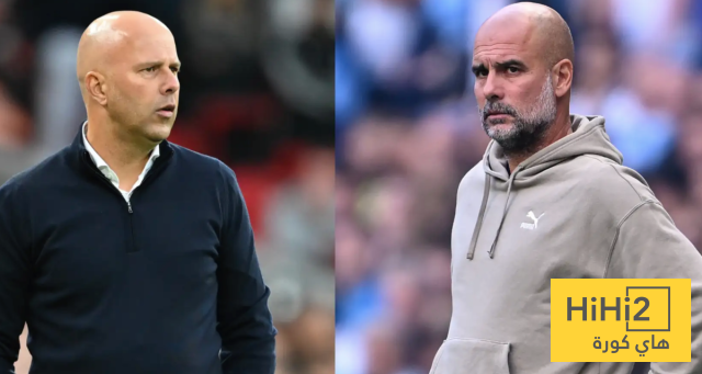 تساوي كفة المواجهات بين جوارديولا وسلوت 1