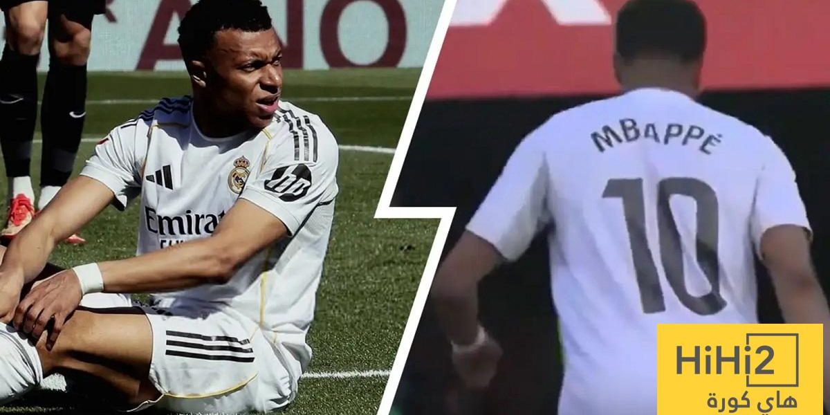 رد فعل مبابي بعد نهاية مباراة ريال مدريد ومايوركا