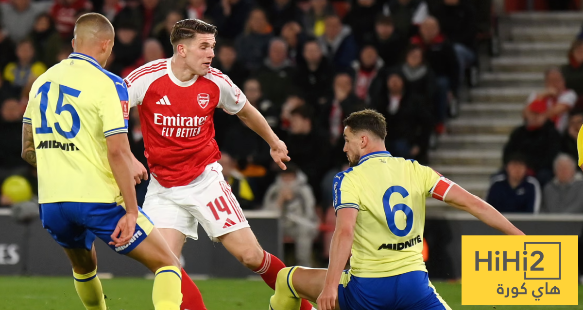 إحصائيات مباراة أرسنال وساوثهامبتون في كأس الاتحاد الإنجليزي