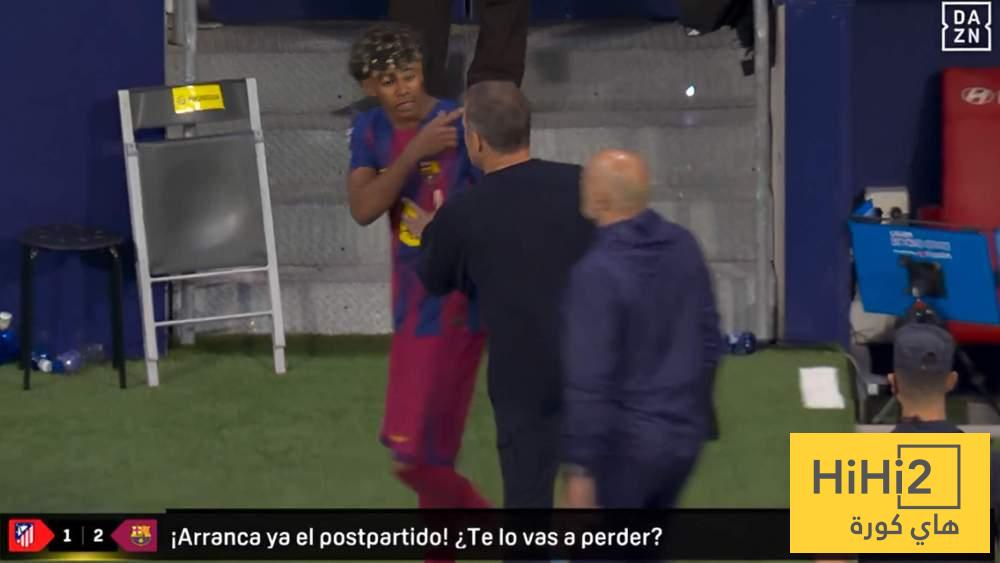 العنصرية سبب غضب لامين يامال أمام أتلتيكو!