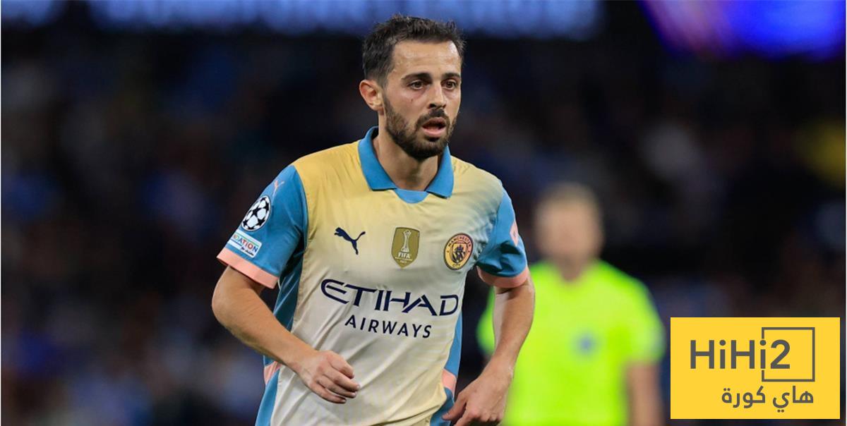 عاجل .. بيرناردو سيلفا يغادر مانشستر سيتي قبل كأس العالم 2026 عاجل .. بيرناردو سيلفا يغادر مانشستر سيتي قبل كأس العالم 2026