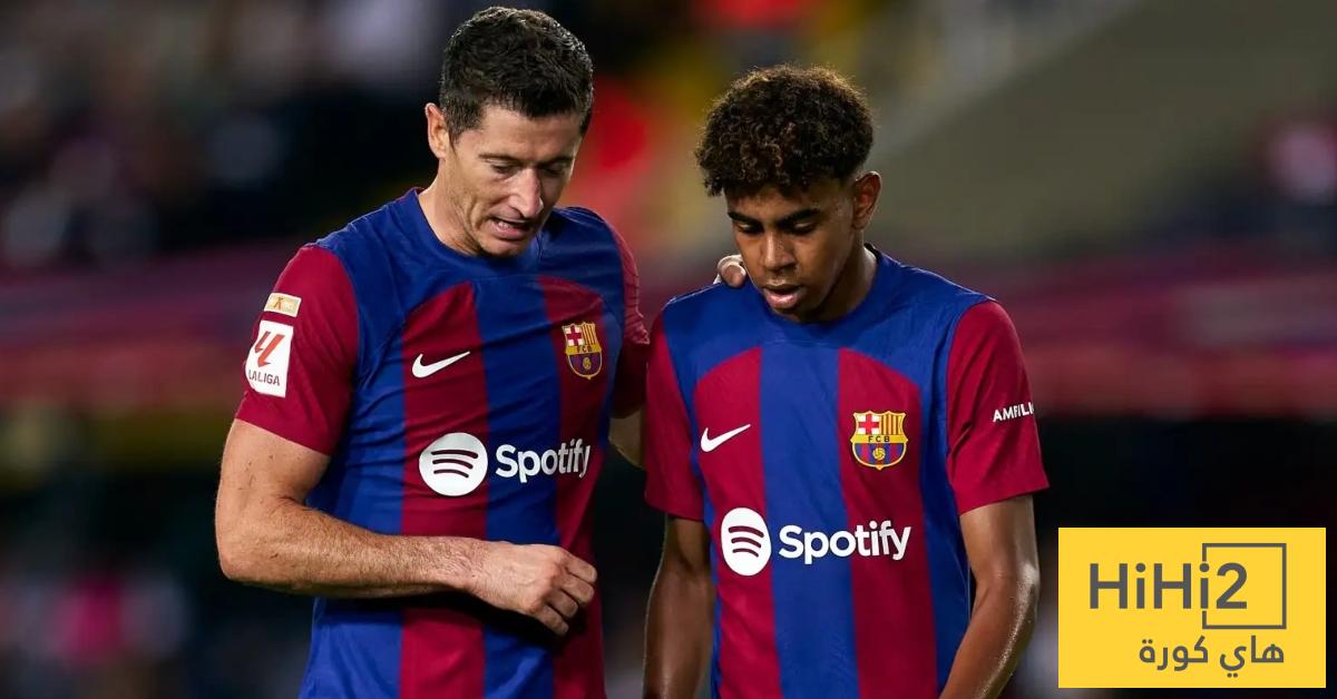 صحفي يوضح سبب عدم احتفال لامين بهدف ليفاندوفسكي