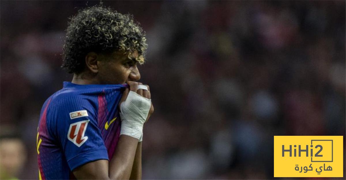 صورة .. اللقطة التي اغضبت لامين يامال في مباراة اتلتيكو مدريد