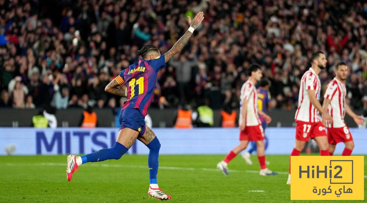 سجل تاريخي لبرشلونة أمام أتلتيكو مدريد في الكامب نو