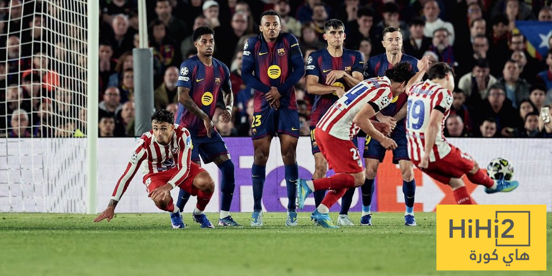 تقييم لاعبي اتلتيكو بعد التقدم على برشلونة